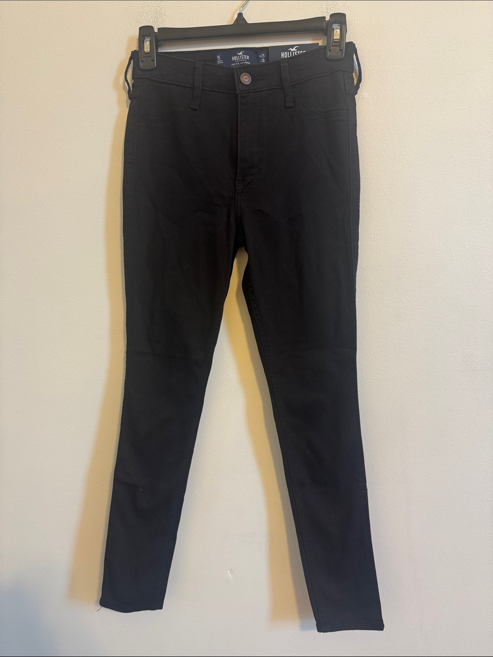 Hollister Black Skinny Stretch Jeans